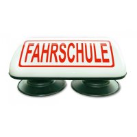 Magnetsauger-Dachschild "FAHRSCHULE"